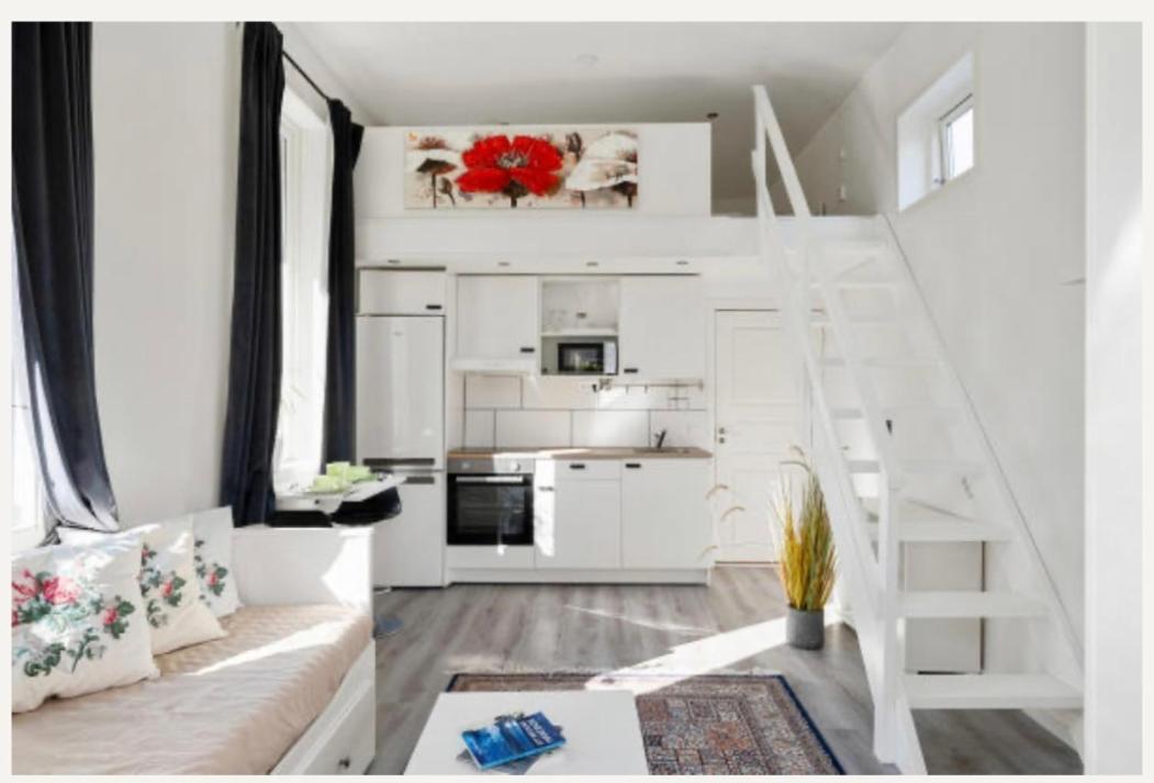 شقة Fresh Happy Little House, 35 M2 In Taeby ستوكهولم المظهر الخارجي الصورة